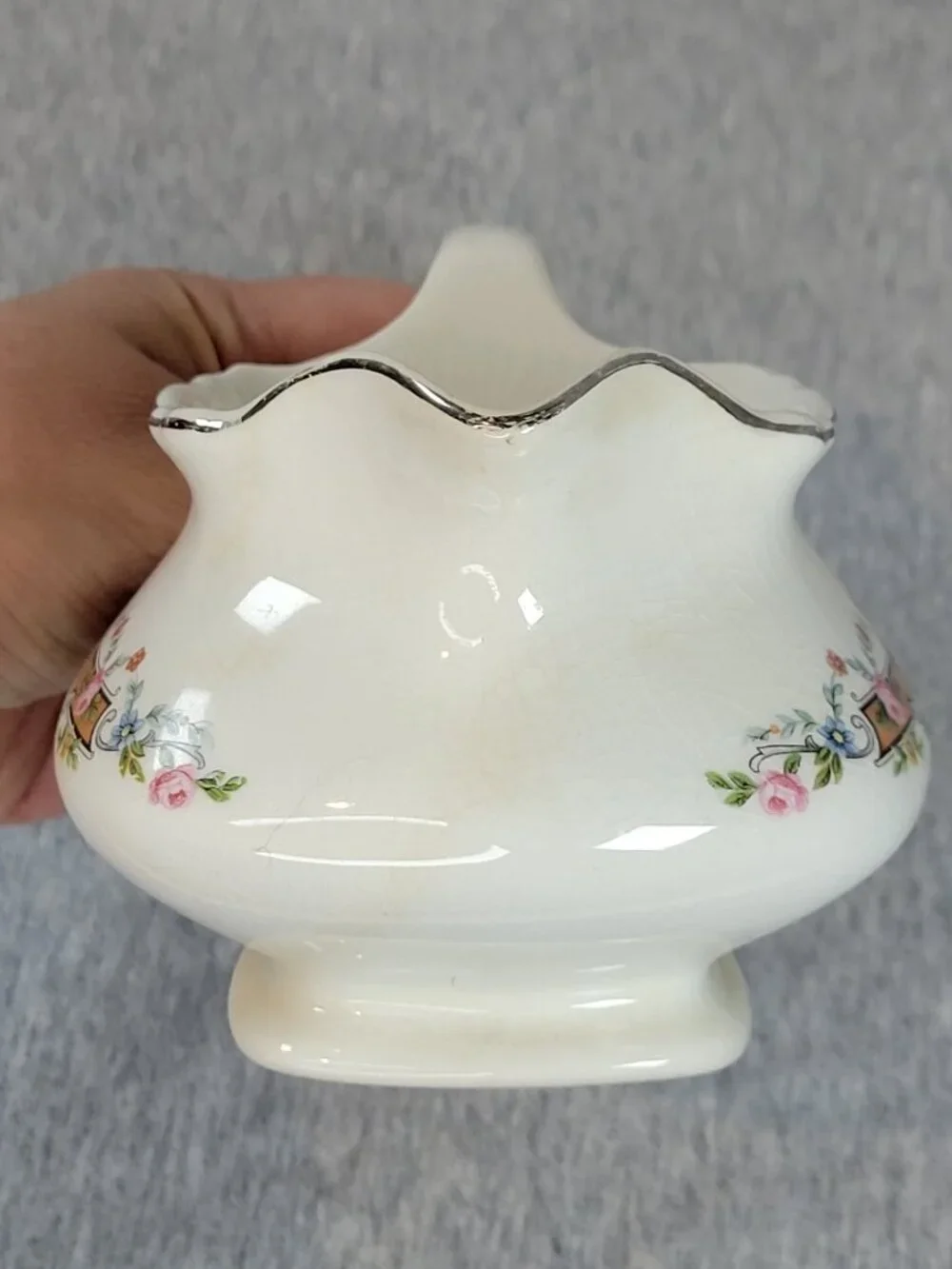 Vintage 1930's Lido W.S. George Pottery Co. Creamer Made in USA